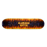 Le feu de l'Alabama Hottie et marbre de bleu de fl Skateboards Cutomisables