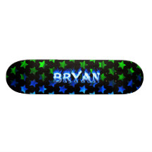 Le feu de planche à roulettes de Byran et concepti