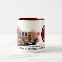Le feu de soutien tasse