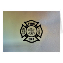 LE FEU EMT CARTE DE VŒUX