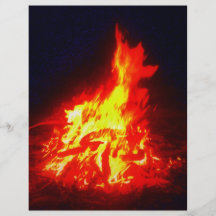 Le feu prospectus personnalisés