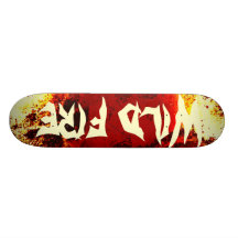 Le feu sauvage plateaux de skateboards
