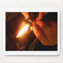 le feu tapis de souris