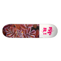 Le feuille d'hiver, le déchire ! plateaux de skateboards