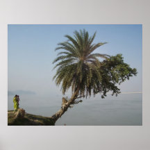 Le fleuve Brahmapoutre Affiches