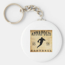 Le football 1891 d'Annapolis le Maryland Porte-clés
