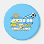 Le football 1978 de l'Argentine 1986 2010 Magnets Pour Réfrigérateur