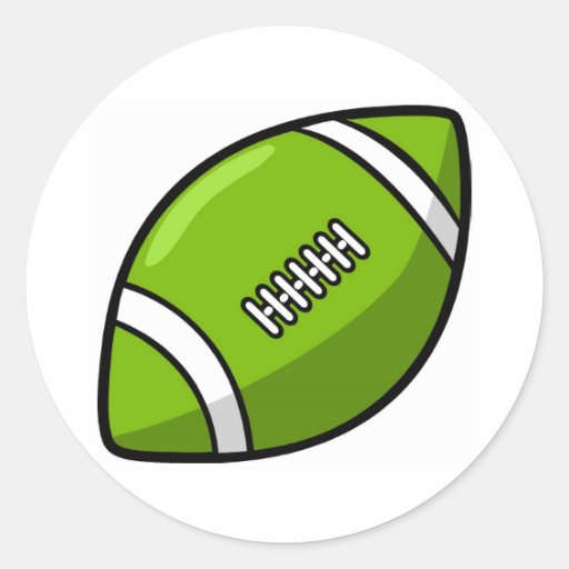 Le football adhésifs ronds