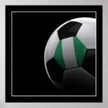 Le football au Nigéria - AFFICHE