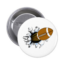 Le football badges avec agrafe