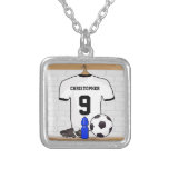 Le football blanc et noir personnalisé Jerse du fo Bijouterie Fantaisie
