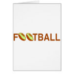 Le football (boules) cartes de vœux