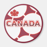Le football Canada Aimant