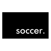 le football cartes de visite professionnelles