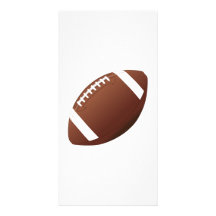 Le football cartes de vœux avec photo