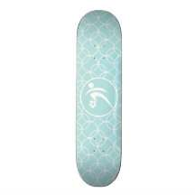 Le football ; Cercles de bleus layette Skateboards