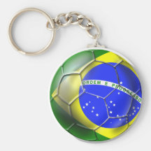Le football de Brésilien de tasse du football du m Porte-clefs