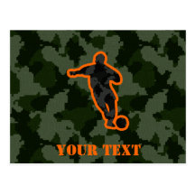 Le football de Camo Cartes Postales
