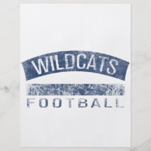 Le football de CHATS SAUVAGES - #58 (bleus) Prospectus Customisé