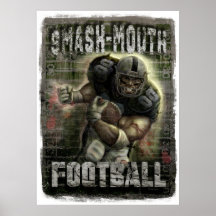 Le football de Fracas-Bouche Affiches