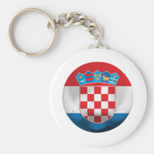 Le football de la Croatie Porte-clés