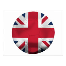 Le football de l'Angleterre Carte Postale