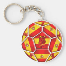 Le football de l'Espagne Porte-clé