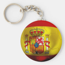 Le football de l'Espagne Porte-clef