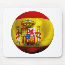 Le football de l'Espagne Tapis De Souris