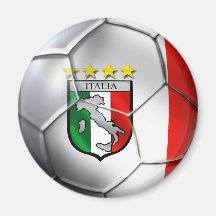 Le football de l'Italie Aimants