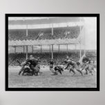 Le football de marine aux au sol de polo, NY 1916 Posters