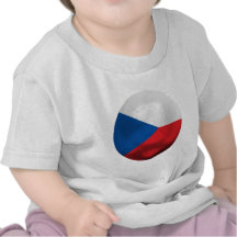 Le football de République Tchèque T-shirts