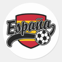 Le football d'Espana Autocollants