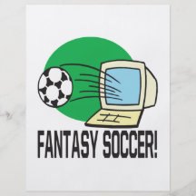 Le football d'imaginaire prospectus personnalisés