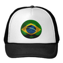 Le football du Brésil Casquette
