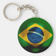 Le football du Brésil Porte-clef