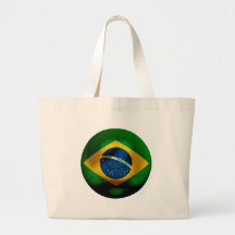 Le football du Brésil Sacs Fourre-tout
