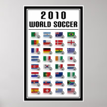 Le football du monde posters