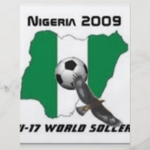 Le football du Nigéria Tract Personnalisé