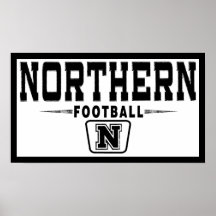 Le football du nord de l'Ohio Affiches