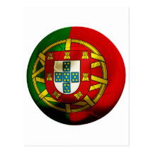 Le football du Portugal Carte Postale