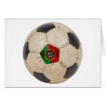 Le football du Portugal Cartes De Vœux