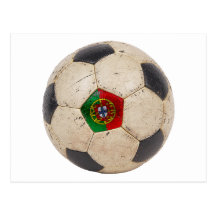 Le football du Portugal Cartes Postales