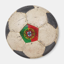 Le football du Portugal Magnets Pour Réfrigérateur