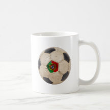 Le football du Portugal Mug À Café