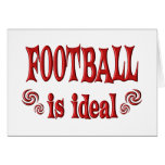 Le football est idéal cartes