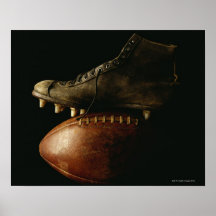 Le football et crampon posters
