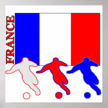 Le football France Posters