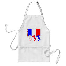 Le football France Tablier
