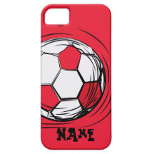 Le football personnalisé coques iPhone 5 Case-Mate